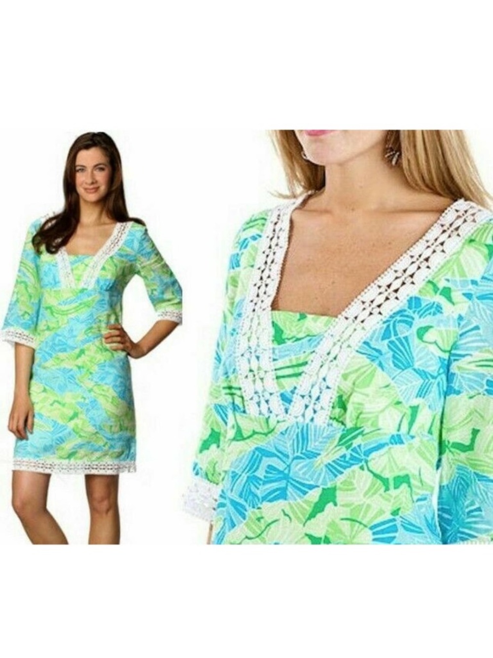 Lilly Pulitzer Sherman tunic dress Sea Urchin women’s 12